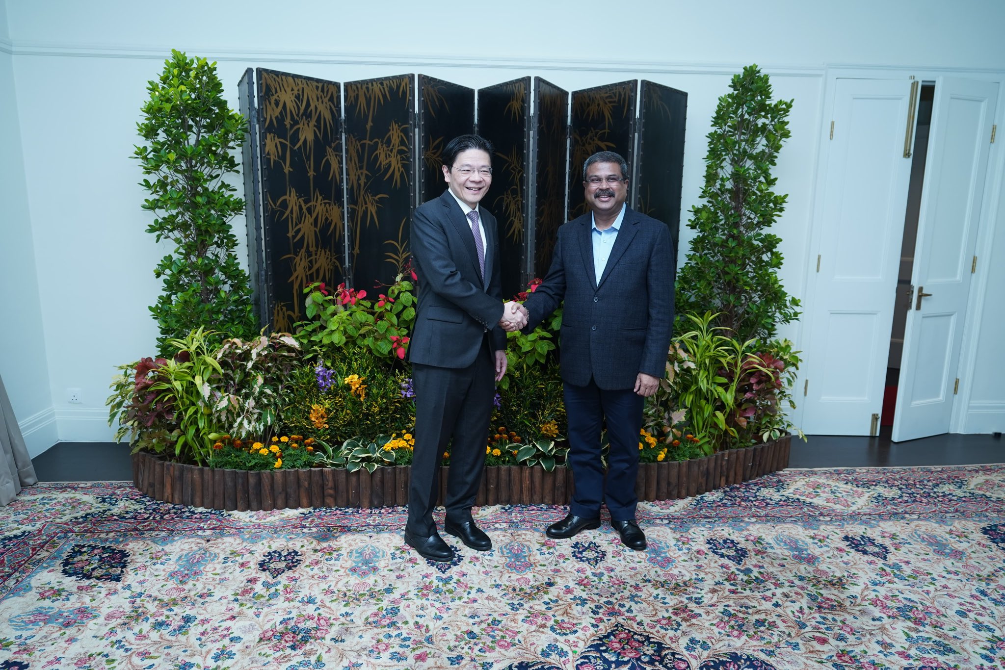 Dharmendra Pradhan and Singapore PM Lawrence Wong discuss innovative pathways for enhanced bilateral cooperation in education and technology